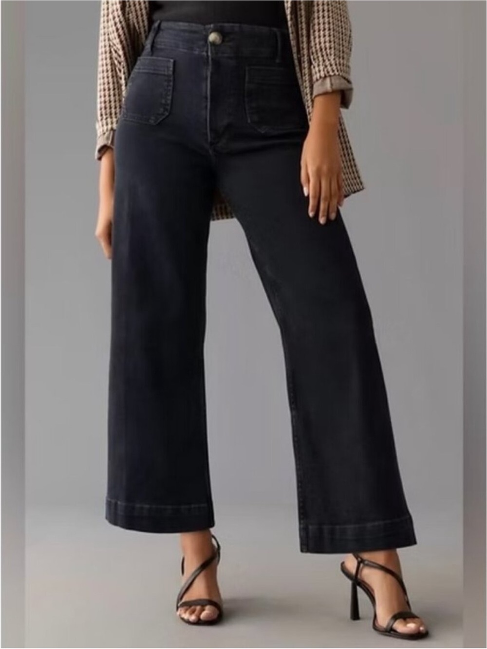 Maeve Colette in Black Denim